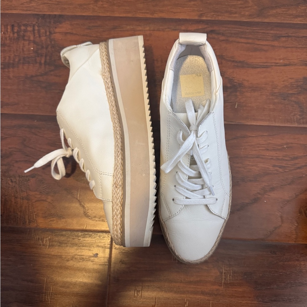 Women's Dolce Vita White platform  Sneakers
